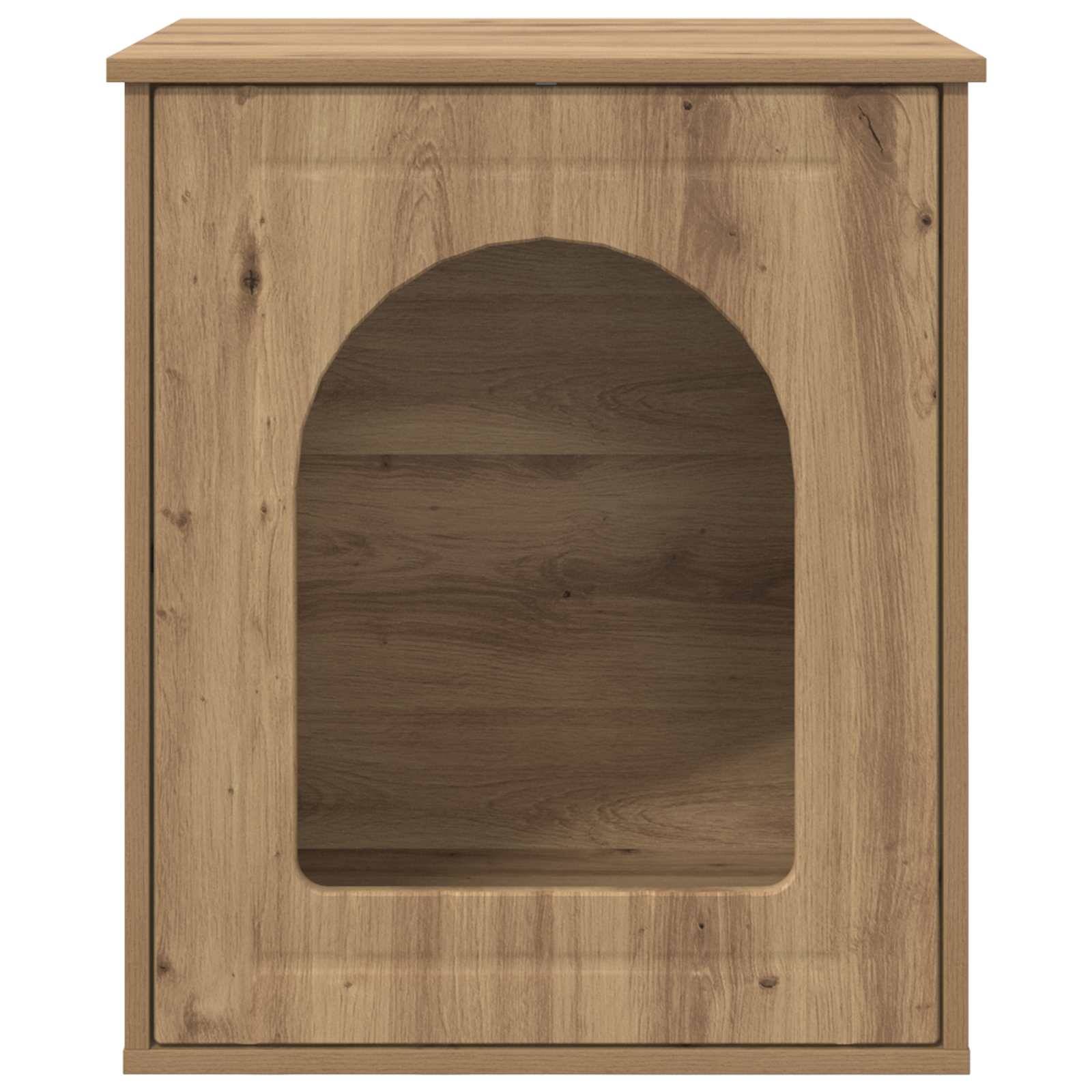 Chatiere bois marron  53 x 52 x 62 cm  - Prolenta premium p346.9 - Image 6
