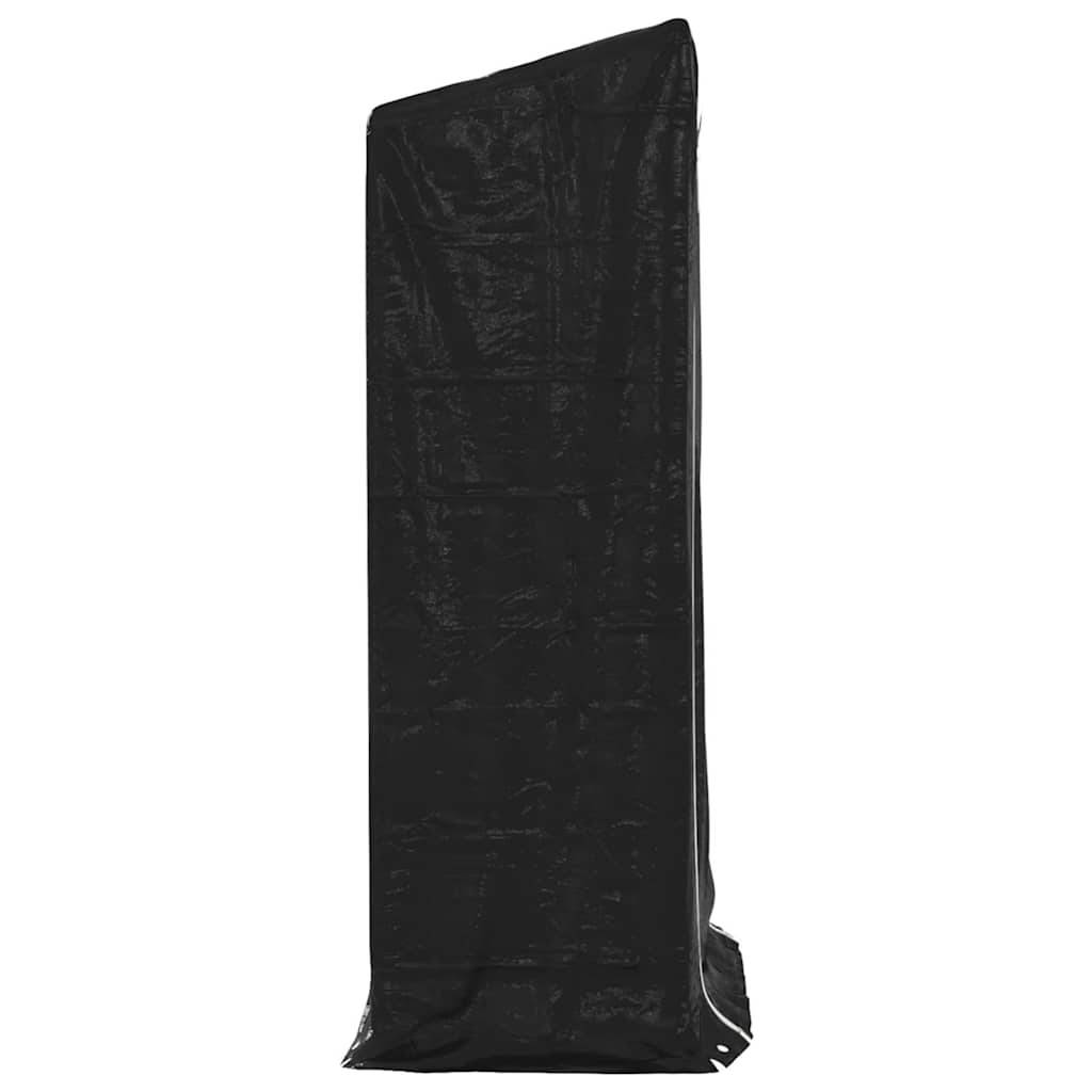 Haut range-bûches extérieur 2m en acier galvanisé avec housse zippée – ComfortXL Outdoor Living - Image 7
