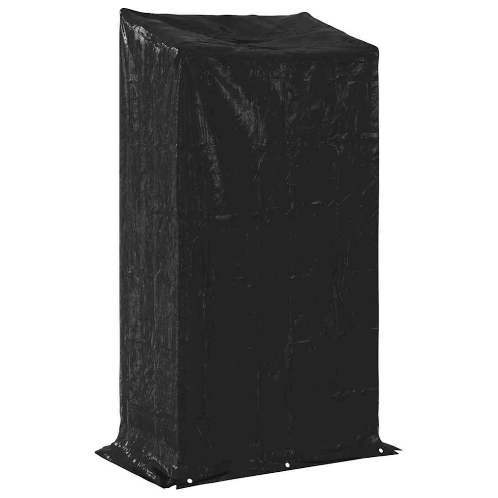Haut range-bûches extérieur 2m en acier galvanisé avec housse zippée – ComfortXL Outdoor Living - Image 8