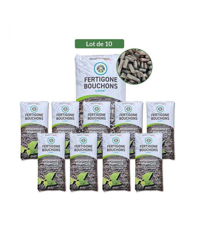 Paillage compost bio pour la fertilité du sol 10x20kg RACINE PRO117-10x20 - Image 2