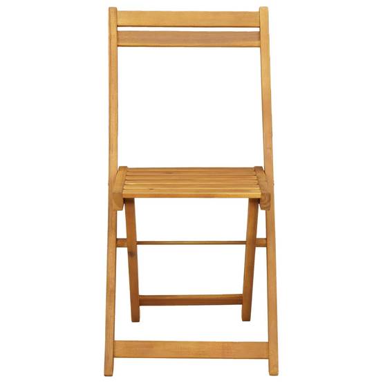 Vidaxl - Chaises de jardin pliantes 6 pcs Naturel 40 x 53 x 80 cm vidaXL 3416285 - Image 6
