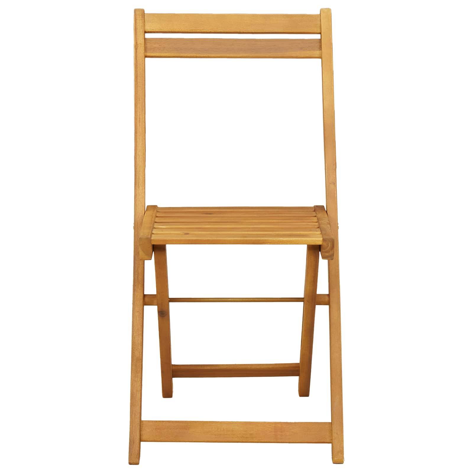 Vidaxl - Chaises de jardin pliantes 6 pcs Naturel 40 x 53 x 80 cm vidaXL 3416285 - Image 6