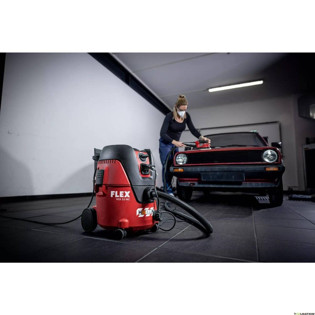 Aspirateur de sécurité - 20L - FLEX - Nettoyage manuel du filtre - Classe M - 530920 - Imagen 6
