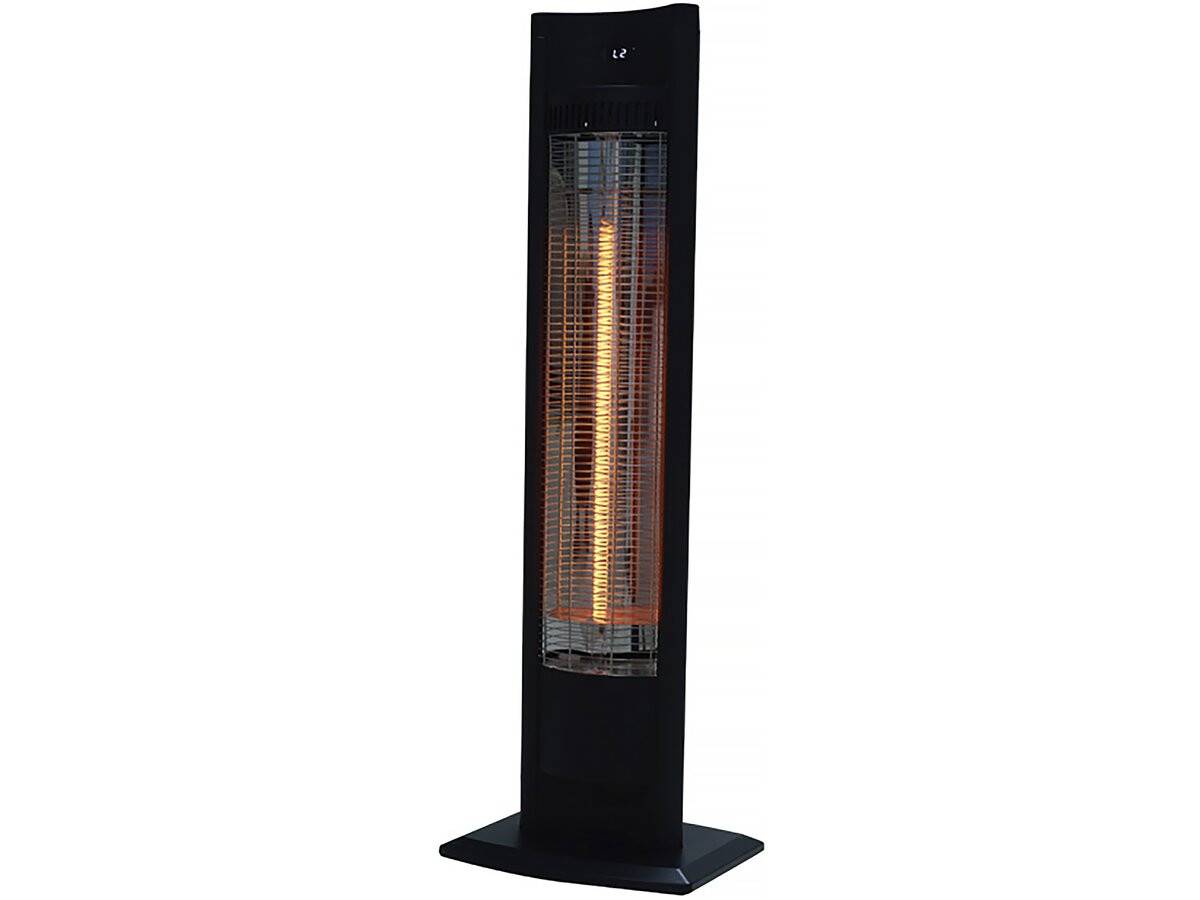 Habitat Et Jardin - Chauffage électrique Radiant "tornado" - 2000w - Noir -habitat Et Jardin - Image 1