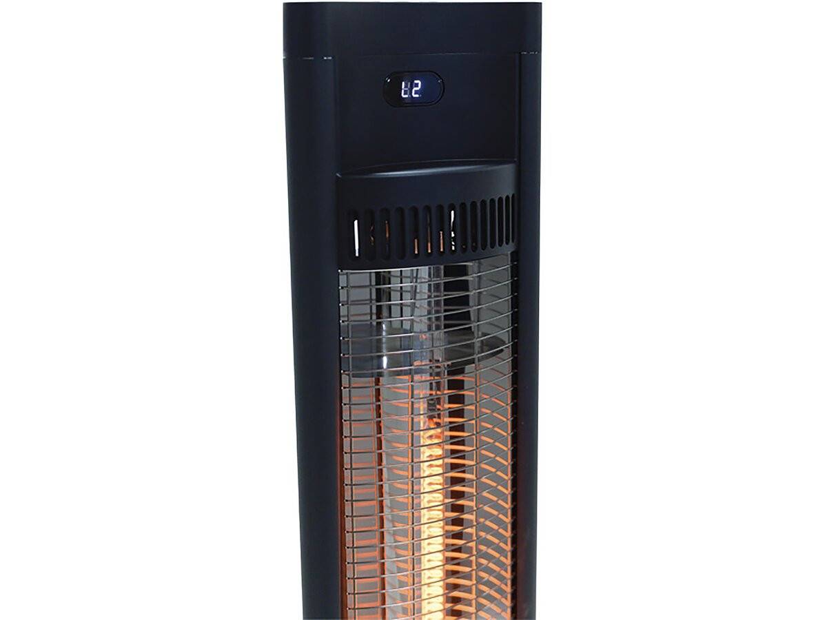 Habitat Et Jardin - Chauffage électrique Radiant "tornado" - 2000w - Noir -habitat Et Jardin - Image 4