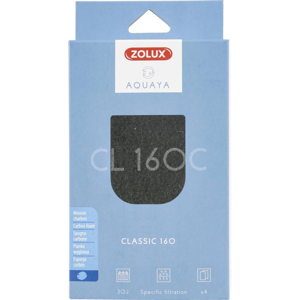 Zolux - Mousse charbon CL 160 C pour pompe classic 160 pour aquarium - Image 2