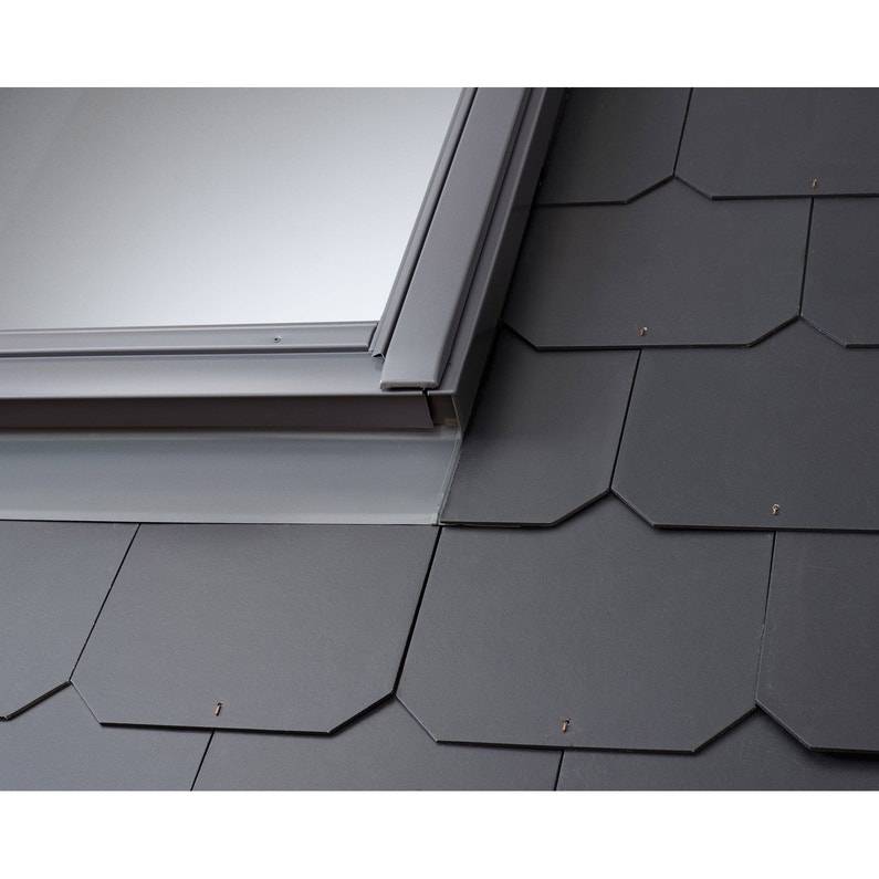 Raccord pour ardoises Gris VELUX 114x118 cm - matériaux plats jusqu'à 8 mm - EDL SK06 0000 - Image 3