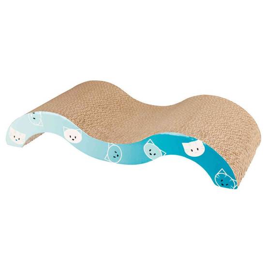 Griffoir vague Mimi turquoise 50 × 9 × 23 cm - Image 1