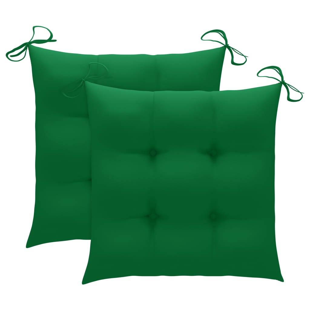 PANGIVO - Chaises de jardin bois teck vert 58 x 60 x 90 cm (lot de 2), Poids :27.92kg - PANGIVO - Image 8