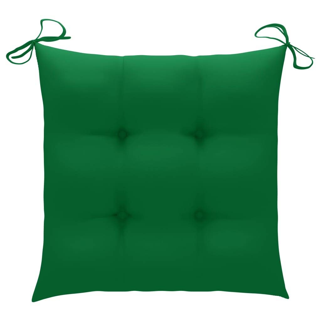 PANGIVO - Chaises de jardin bois teck vert 58 x 60 x 90 cm (lot de 2), Poids :27.92kg - PANGIVO - Image 9