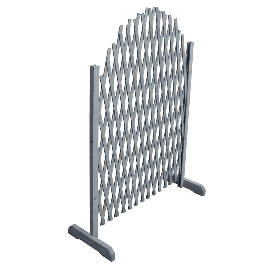 Clôture en treillis bois sapin gris 180 x 100 cm, Poids :2.3kg - PANGIVO - Image 1