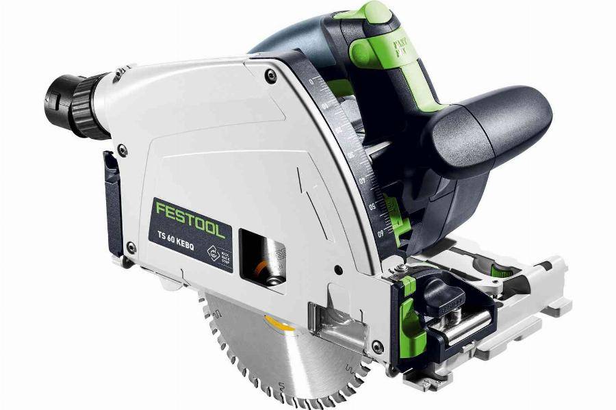 Scie plongeante 1500W Ø168mm - TS 60 KEBQ-Plus-FS - FESTOOL - avec rail - SYSTAINER - 577417 - Image 2