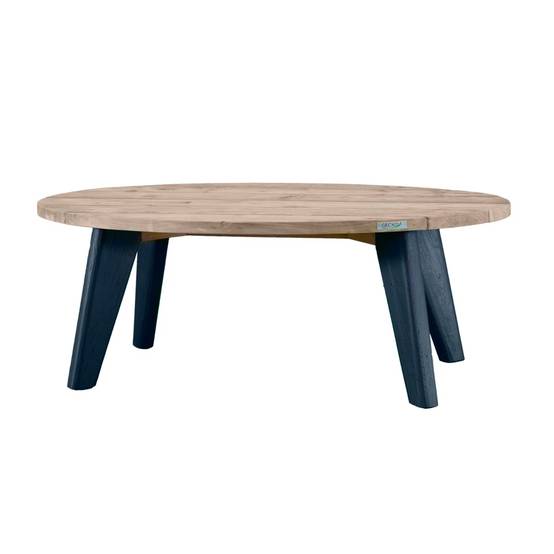 Gecko Jardin - Table basse en teck recyclé 120 cm, Elfe - Gecko Jardin - Imagen 2