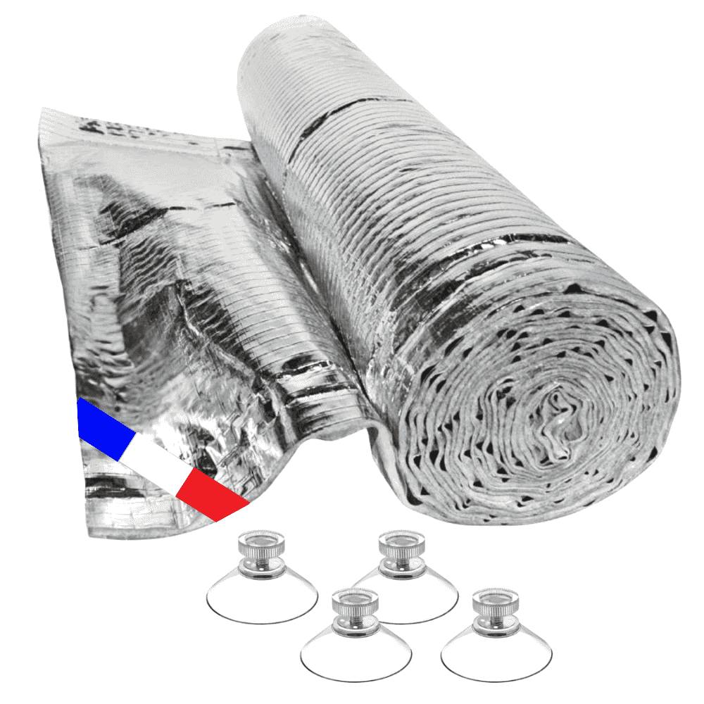 Euro Vanadium - Kit isolation thermique pour fenêtre de toit 160×100 cm - triple couche - Image 1