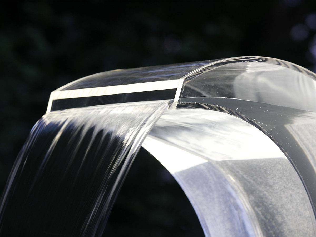 Ubbink - Cascade de piscine Mamba LED en acrylique transparent - Ubbink - Image 3