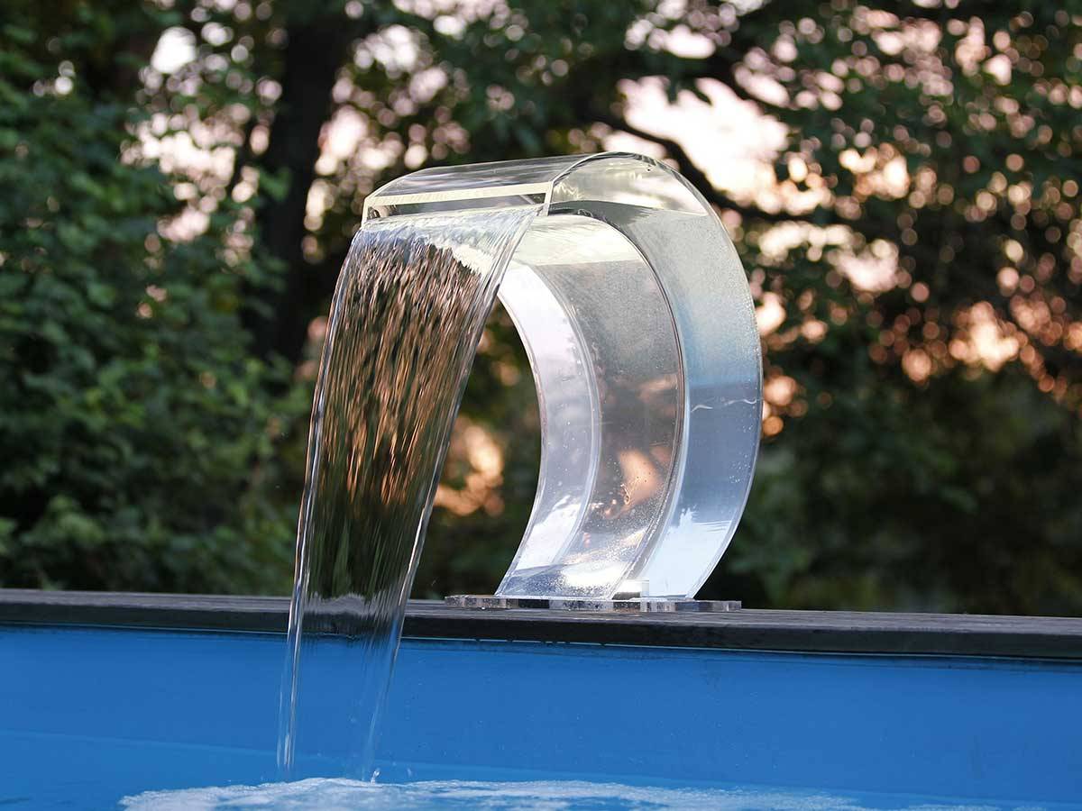 Ubbink - Cascade de piscine Mamba LED en acrylique transparent - Ubbink - Image 2