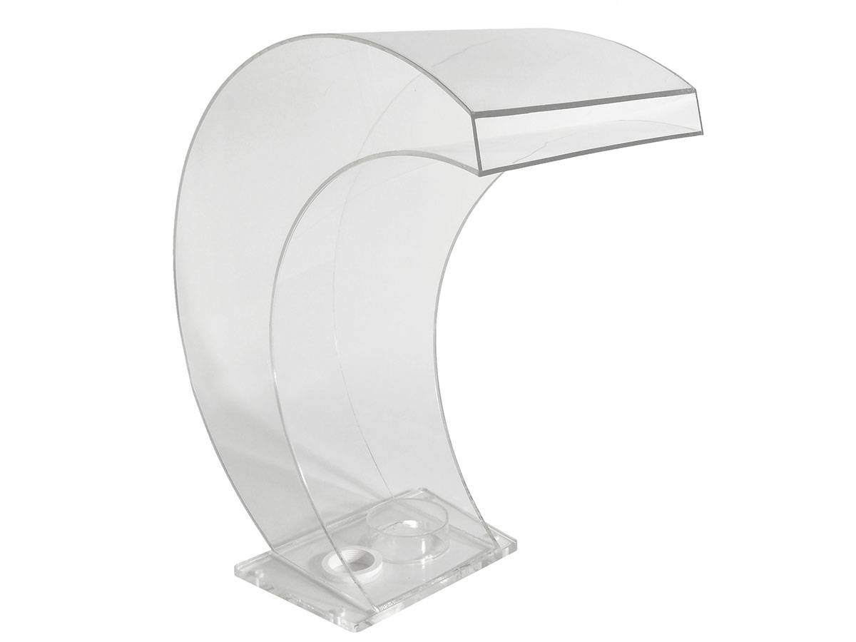Ubbink - Cascade de piscine Mamba LED en acrylique transparent - Ubbink