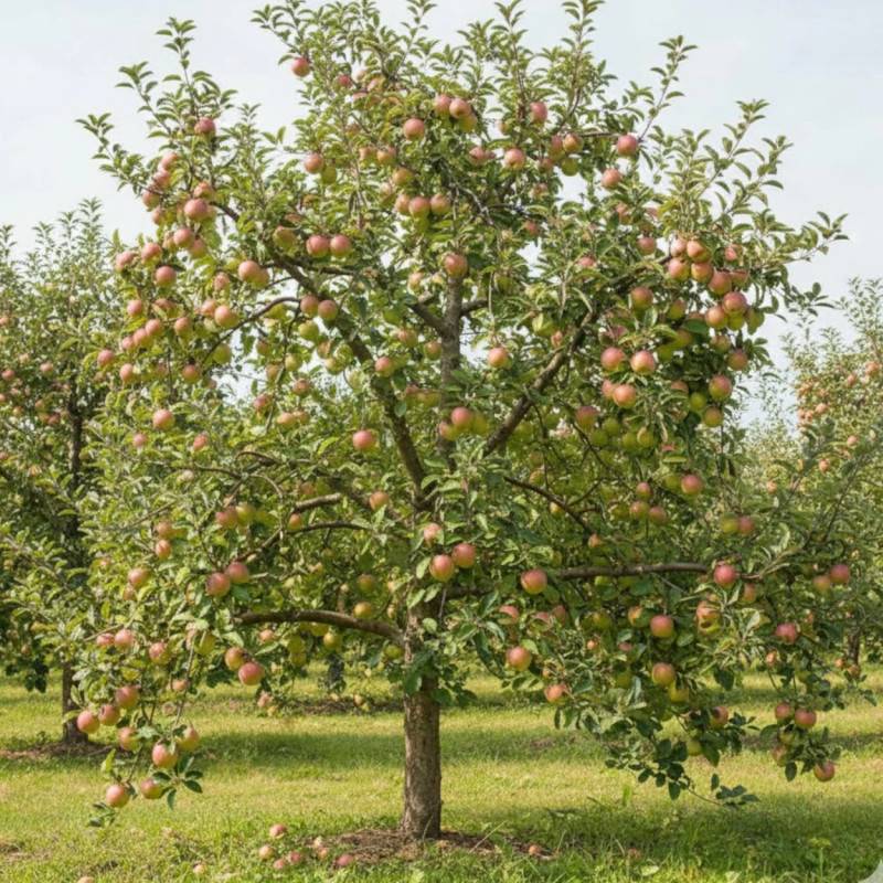 Pommier Reinette de Brive - Bon rendement - Pot de 10L - Gobelet 2 ans - 120/150 cm - De 3,00 m à 5,00 m - Imagen 4