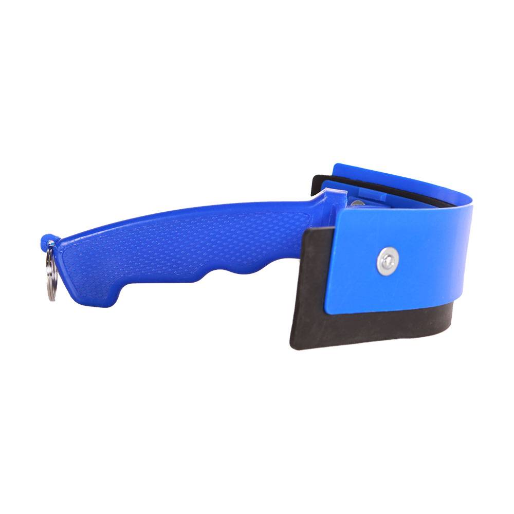 Cuchillo de calor curvado azul - Imagen 2