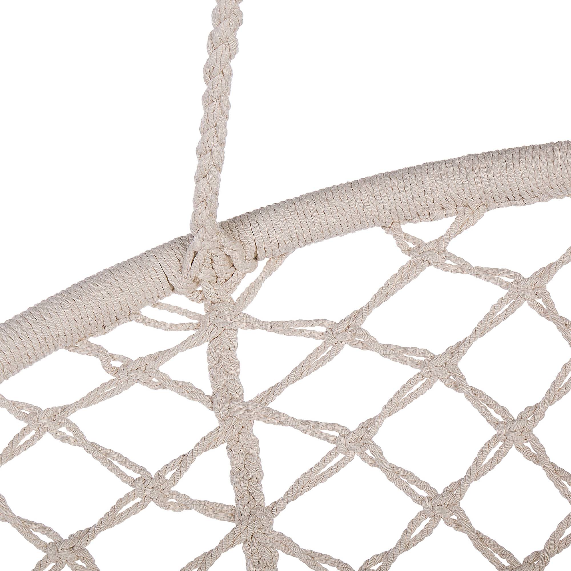 Beliani - Chaise porte-à-faux Coton Blanc GABELLA - Beliani - Imagen 6