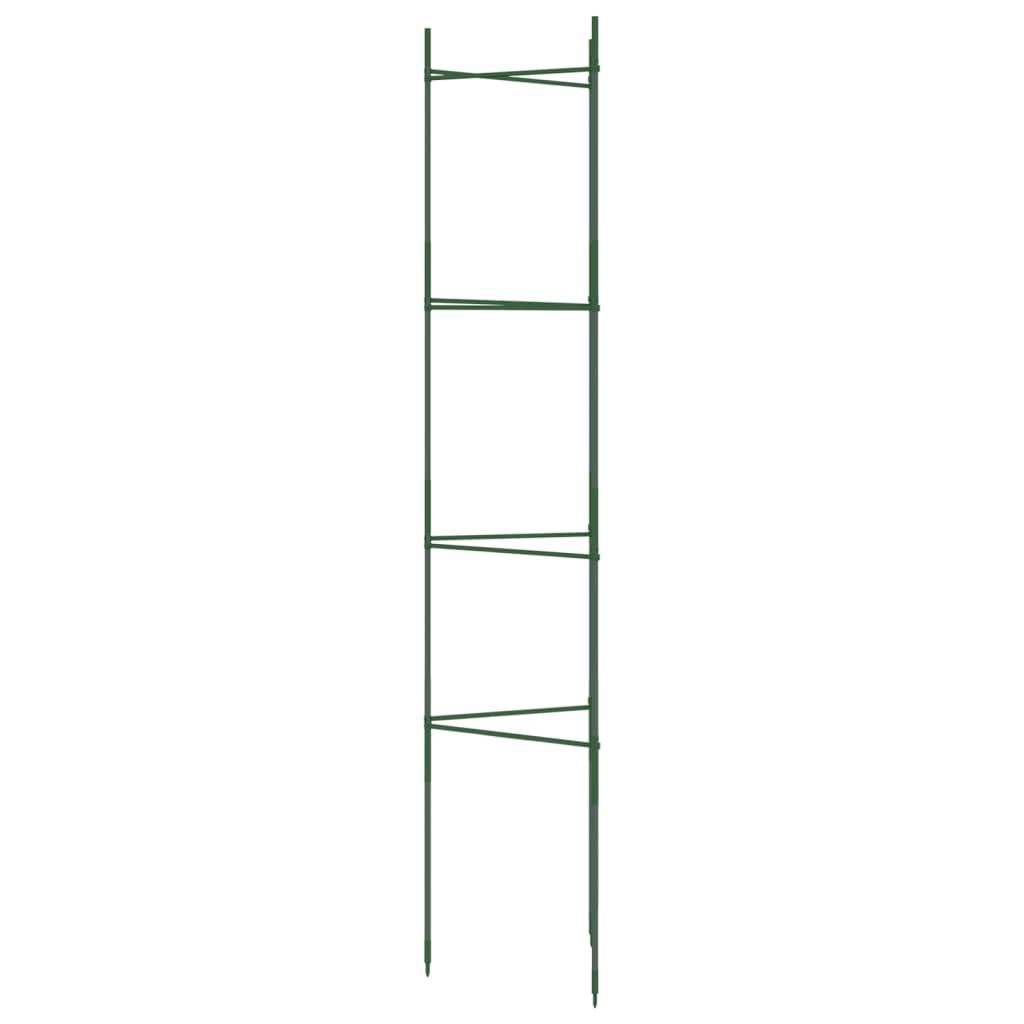Supports Hauts pour Plantes Grimpantes Acier Tuteurage Vertical pour Jardin Lot de 2 Vert 154 cm – ComfortXL Outdoor Living - Image 7