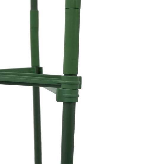 Supports Hauts pour Plantes Grimpantes Acier Tuteurage Vertical pour Jardin Lot de 2 Vert 154 cm – ComfortXL Outdoor Living - Image 9