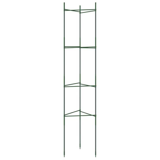 Supports Hauts pour Plantes Grimpantes Acier Tuteurage Vertical pour Jardin Lot de 2 Vert 154 cm – ComfortXL Outdoor Living - Image 5