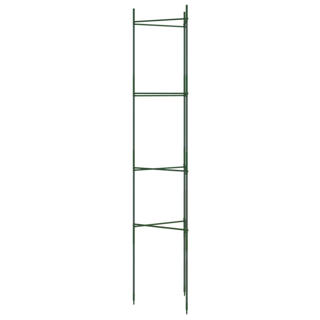 Supports Hauts pour Plantes Grimpantes Acier Tuteurage Vertical pour Jardin Lot de 2 Vert 154 cm – ComfortXL Outdoor Living - Image 6