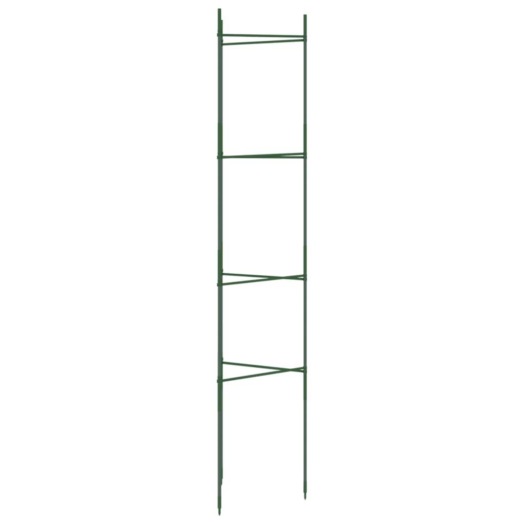 Supports Hauts pour Plantes Grimpantes Acier Tuteurage Vertical pour Jardin Lot de 2 Vert 154 cm – ComfortXL Outdoor Living - Image 4