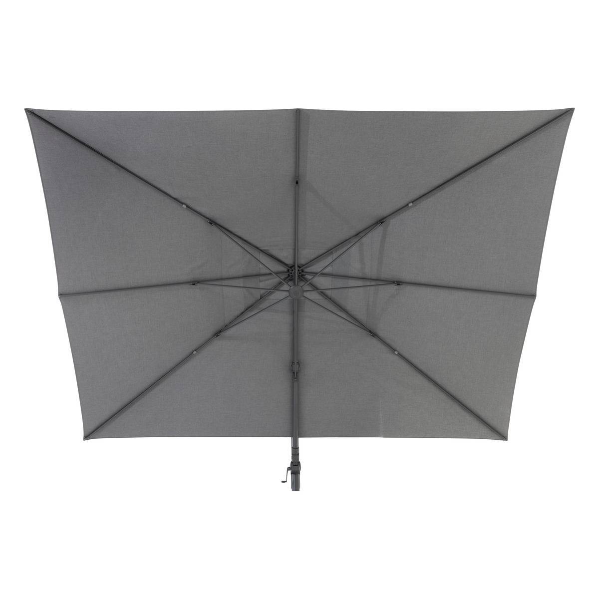 Hesperide - Parasol décentré "SUENYO SUNBRELLA'' 4x3m Anthracite Hespéride - Image 3