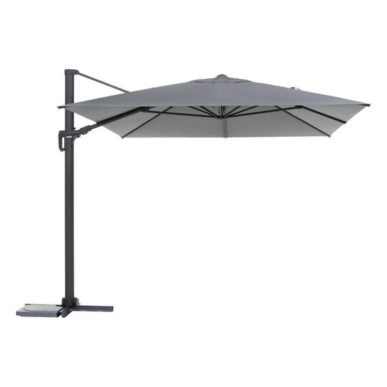 Hesperide - Parasol décentré "SUENYO SUNBRELLA'' 4x3m Anthracite Hespéride - Image 2