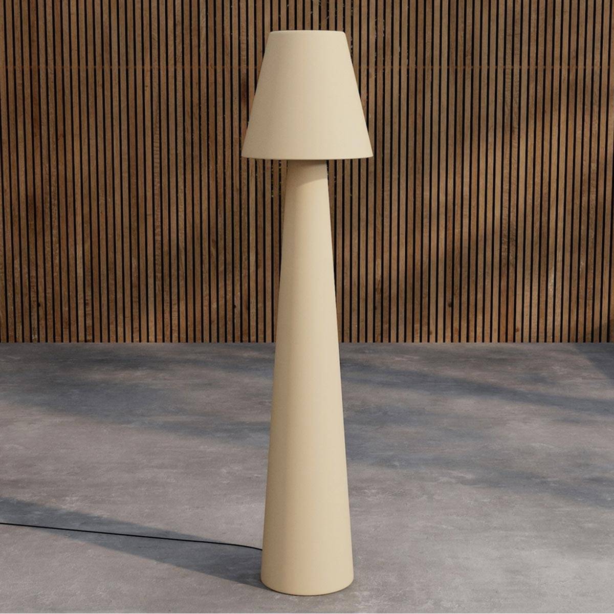 Paris Prix - Lampadaire d'Extérieur "Stratford" 150cm Beige - Image 2