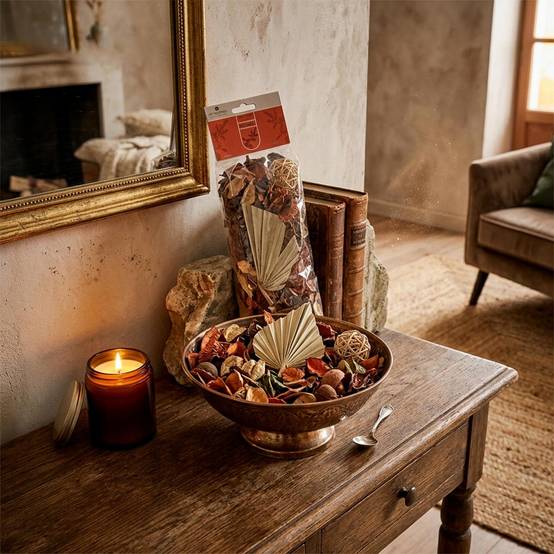 Pot Pourri "Plantes Séchées" 140g Patchouli - Image 2