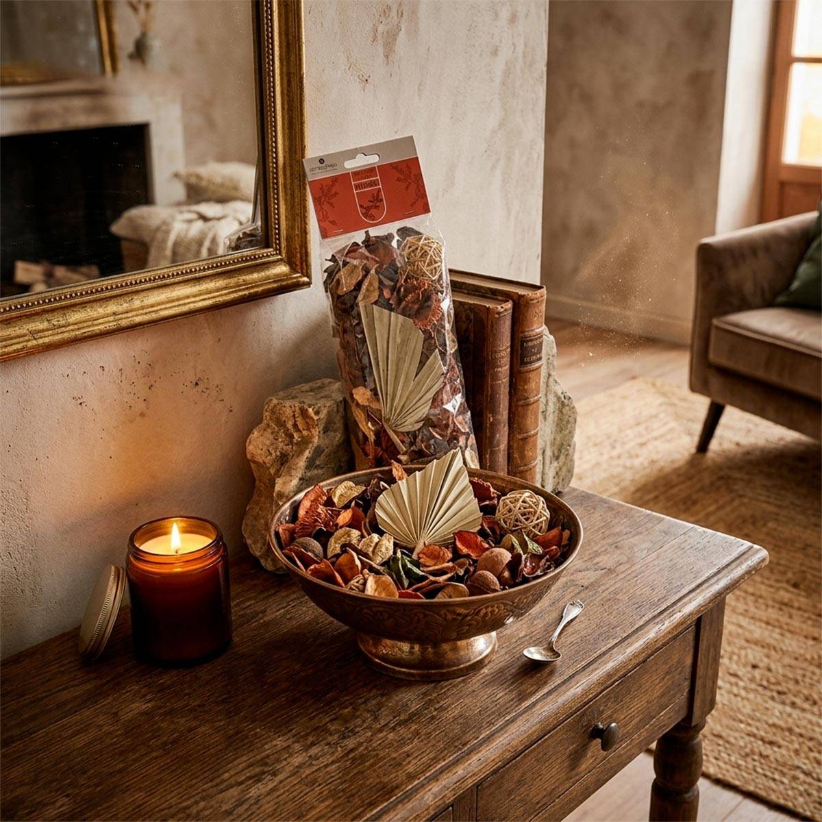 Pot Pourri "Plantes Séchées" 140g Patchouli - Image 2