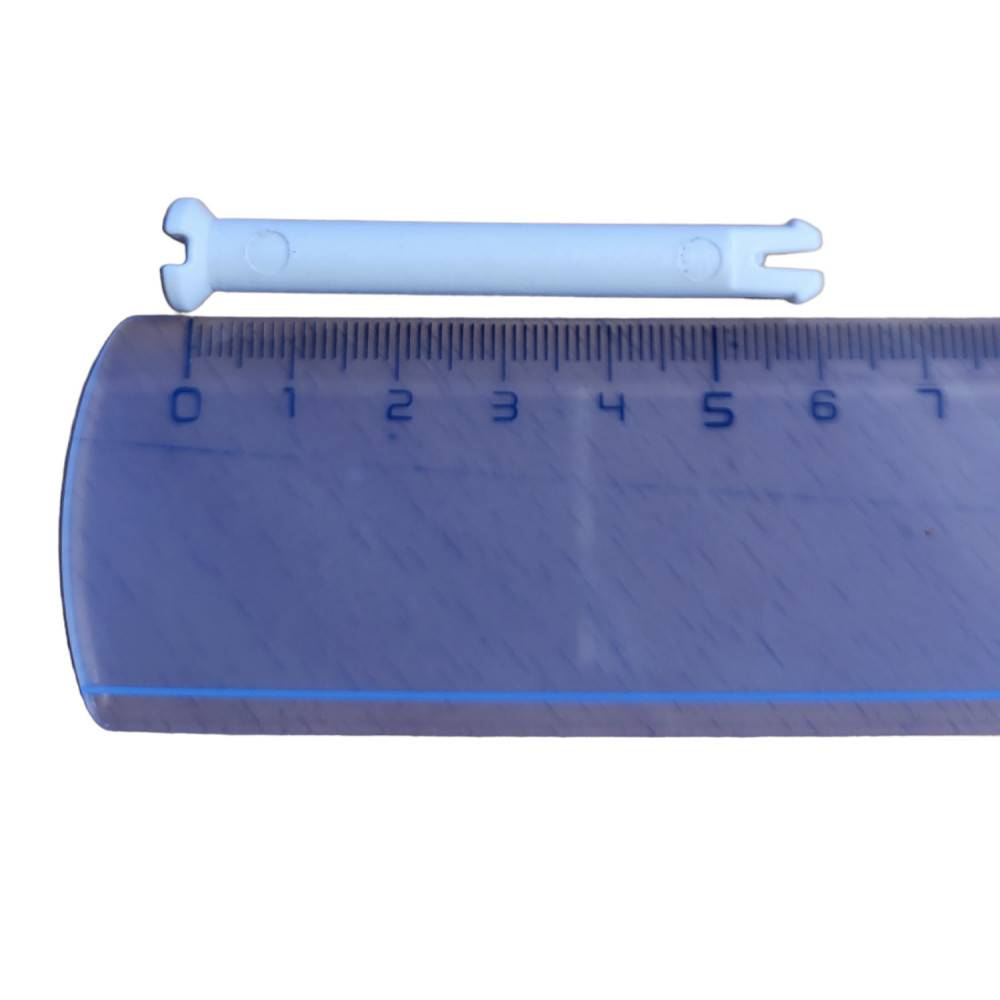 Vis (2) plastique pour projecteur NF  compatible pour Astral 4403014007 - Imagen 2