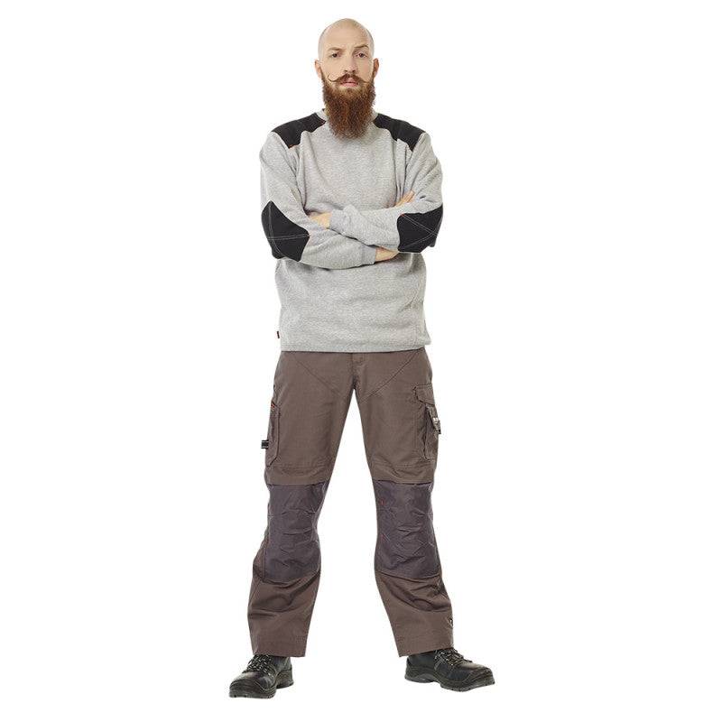 Herock - Sweat de travail HEROCK Artemis gris chiné - taille XXL - HEROCK - Imagen 3