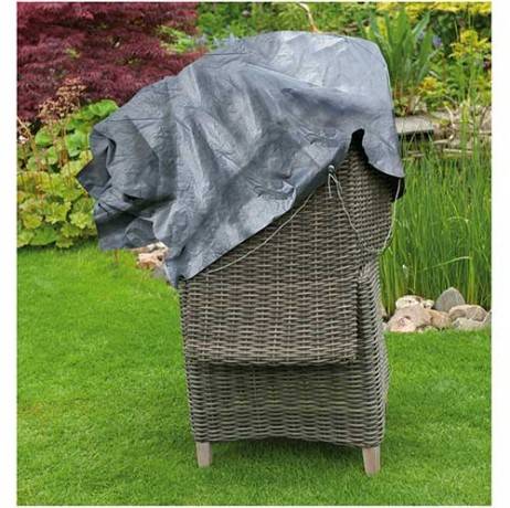 Housse de protection pour chaises et fauteuils de jardin, Dimensions H110 x 68 x 68 cm - Image 2