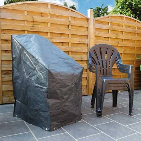 Housse de protection pour chaises et fauteuils de jardin, Dimensions H110 x 68 x 68 cm - Image 3