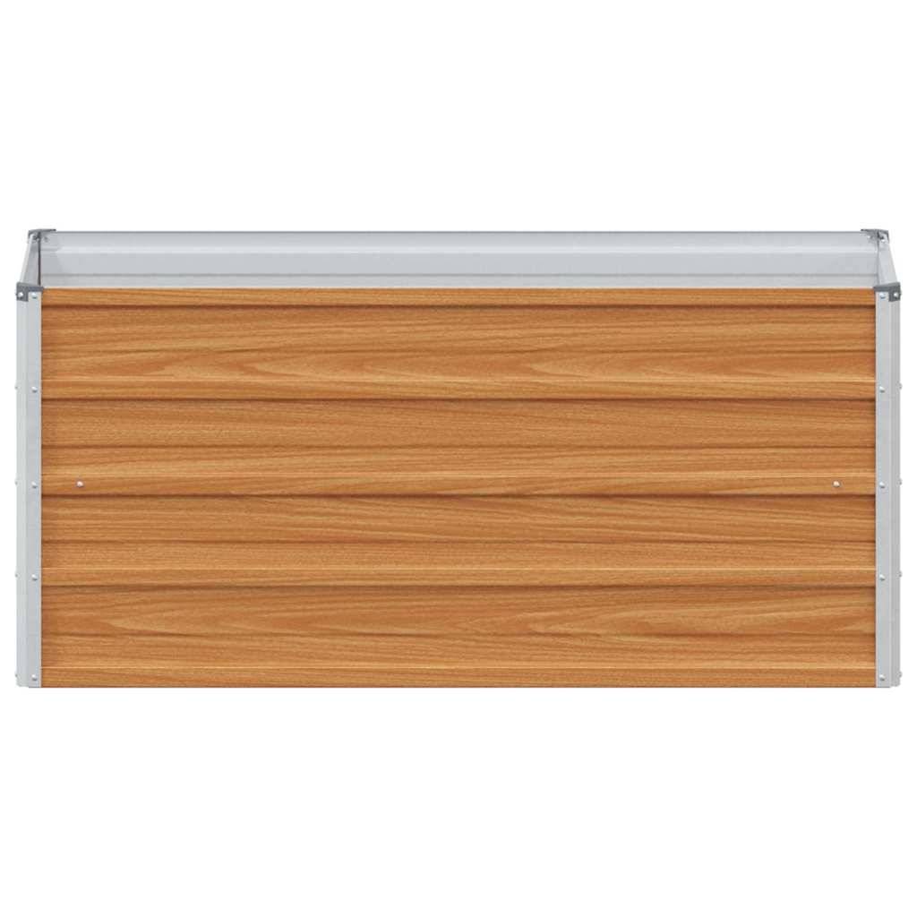 Prolenta Premium - Jardinière acier marron 100 x 40 x 45 cm - Prolenta premium p319.2 - Image 5