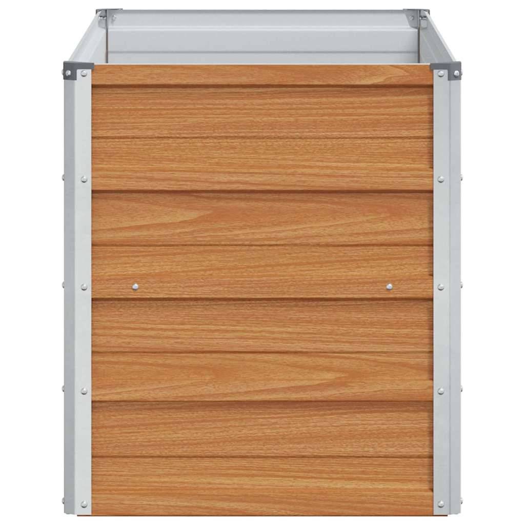 Prolenta Premium - Jardinière acier marron 100 x 40 x 45 cm - Prolenta premium p319.2 - Image 6