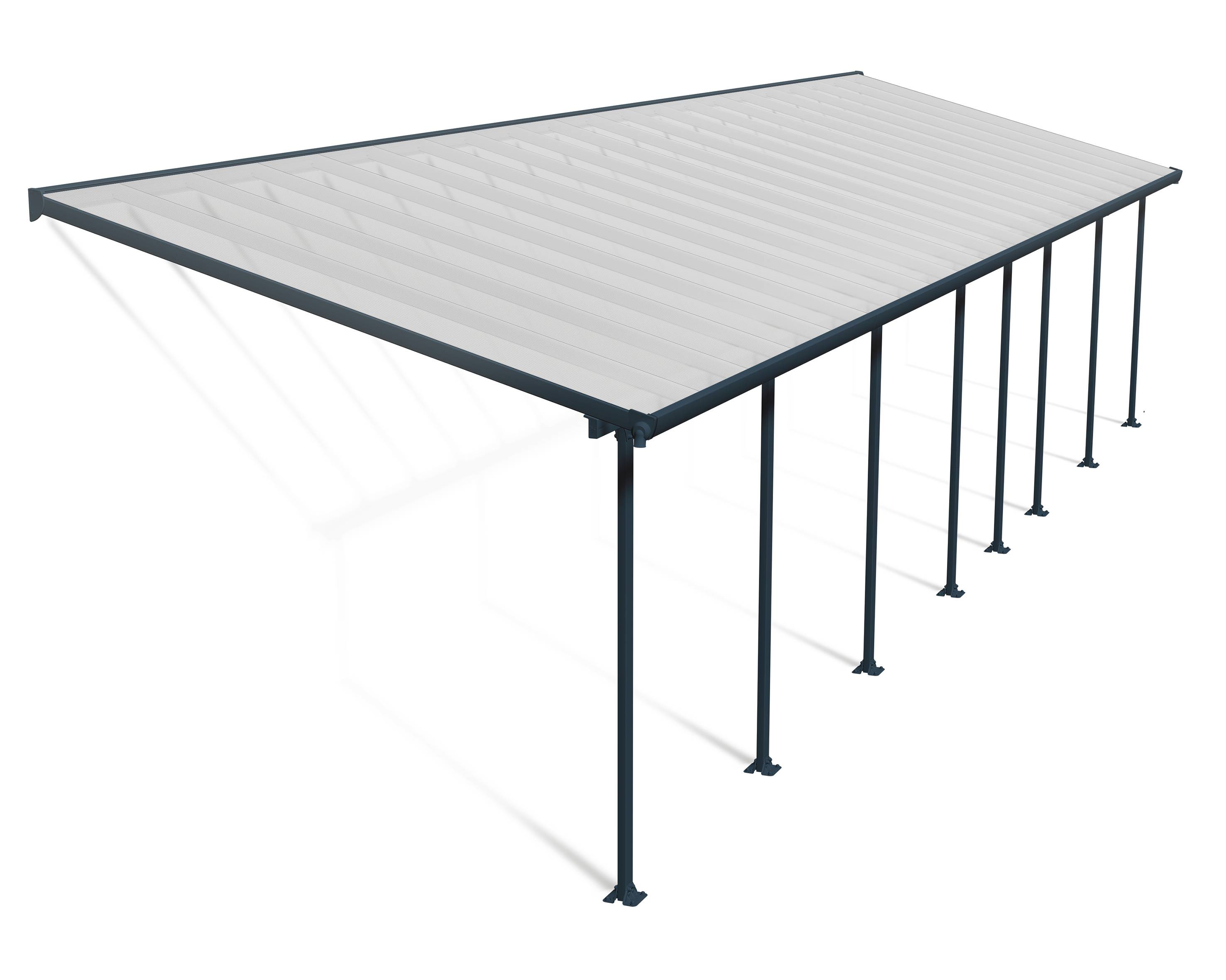 Canopia - Canopia Pergola Feria 3X12,2 Grise - Imagen 1