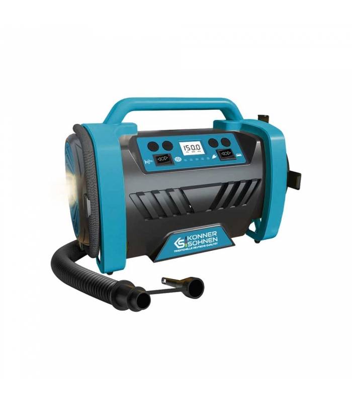 Compresseur d'air 10 bars, Vitesse de gonflage 35L/min, Puissance 120W - Könner  Söhnen KS P30 - Image 2