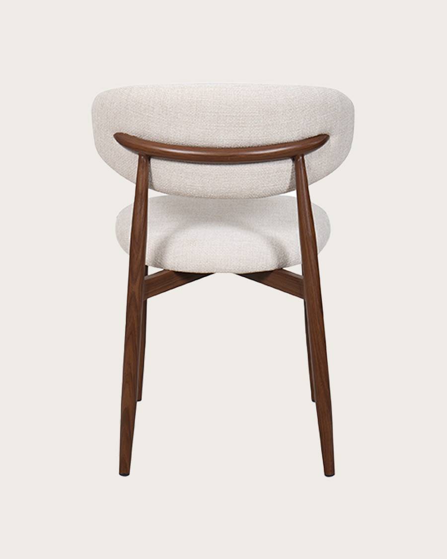 Kerin - Lot de 2 chaises en tissu et pieds métal - UNIQKA - Imagen 6