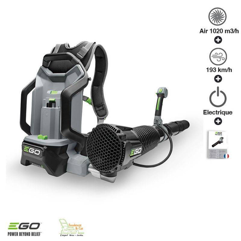 Ego Power + - Souffleur dorsal professionnel à batterie Ego Power+ capacité de 1020 m3/h LB6000E - Imagen 1