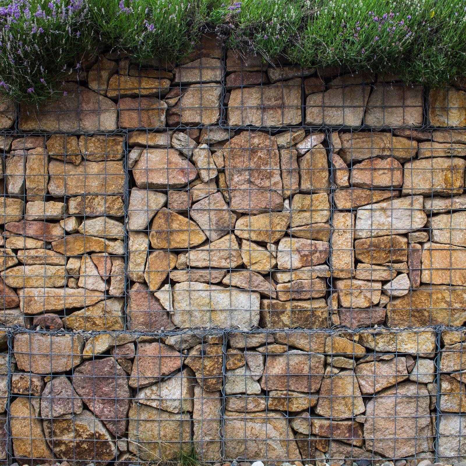 Monstershop - MonsterShop Lot de 6 Paniers de Gabions 100cm x 80cm x 30cm - Imagen 2