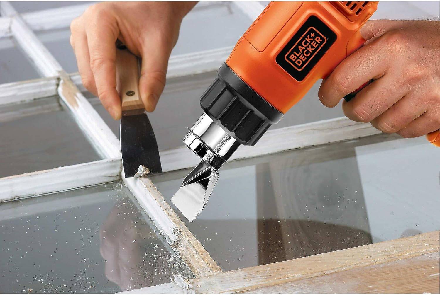 Black & Decker - Décapeur thermique filaire - 1750W - BLACK+DECKER - avec 1 Grattoir - KX1650-QS - Imagen 2