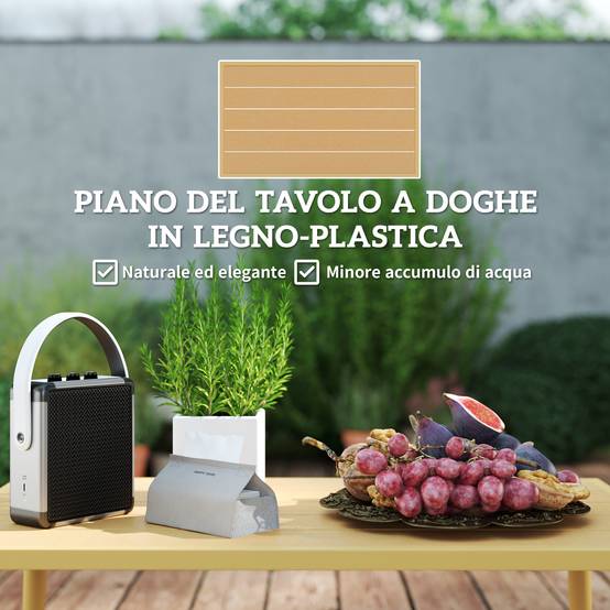 ComfortXL - Salon de jardin modulable résine tressée extérieur 2 canapés 2 tables - ComfortXL Outdoor Living - Image 9