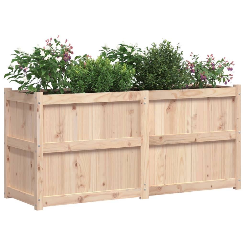 ComfortXL - Jardinière haute en bois de pin massif pour potager surélevé 150x50x70 cm – ComfortXL Outdoor Living - Image 4