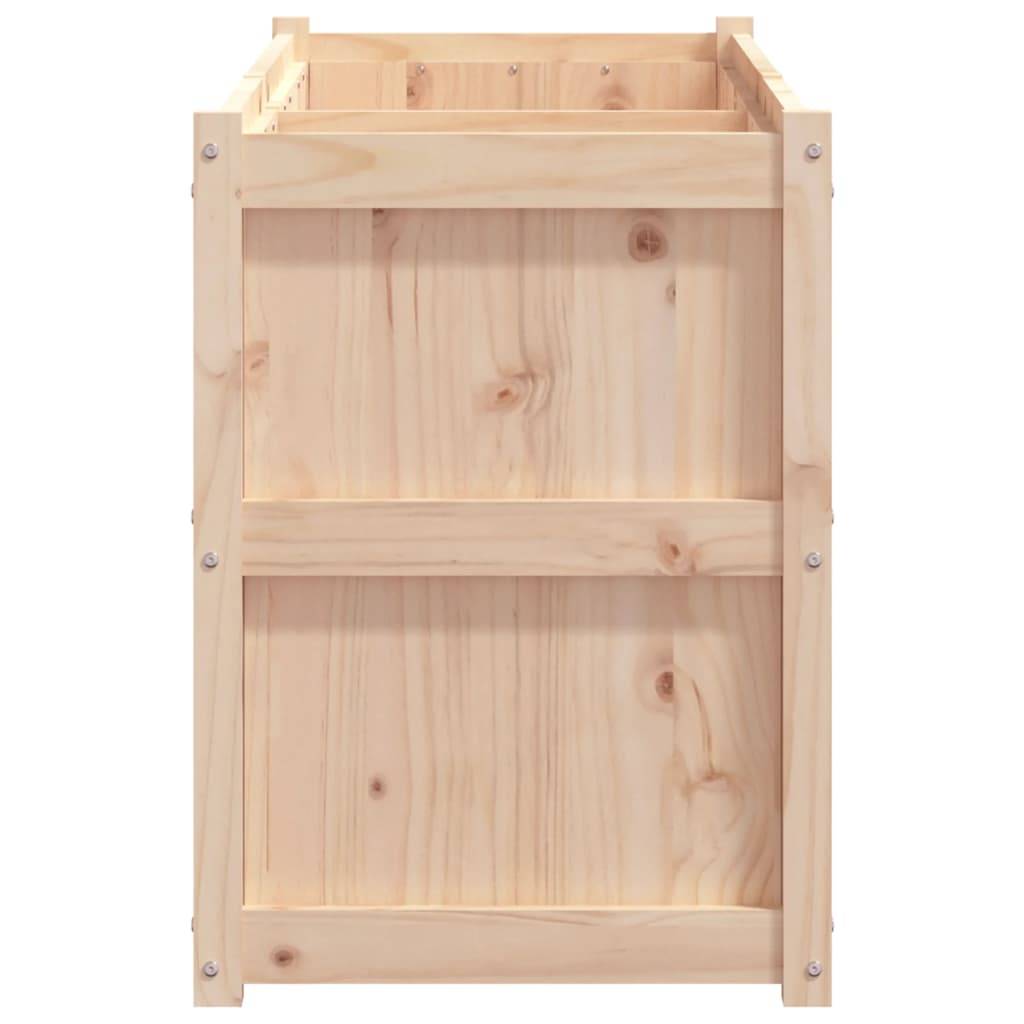 ComfortXL - Jardinière haute en bois de pin massif pour potager surélevé 150x50x70 cm – ComfortXL Outdoor Living - Image 6