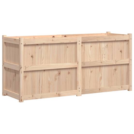ComfortXL - Jardinière haute en bois de pin massif pour potager surélevé 150x50x70 cm – ComfortXL Outdoor Living - Image 2